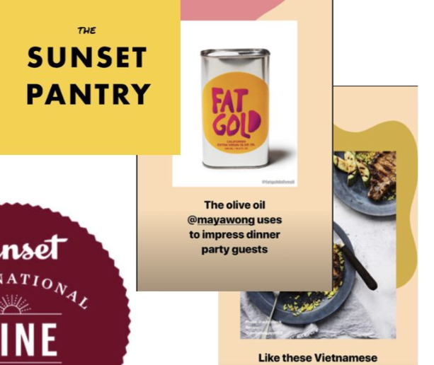 The Sunset Pantry olive oil partnership, Fat Gold extra virgin olive oil